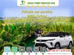 Car rental Ho Chi Minh City <=> Ben Tre (private car with driver)